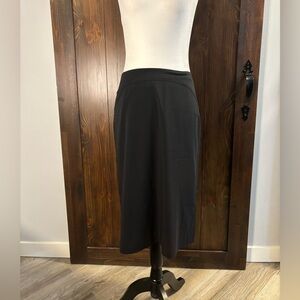 Formal Camille La Vie Black Skirt with Waist Paneling Size 10